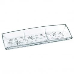 Nachtmann Stars Divided Tray, Clear