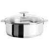 Cristel Casteline Detachable Handle 6-Quart Saute-Pan With Domed Glass Lid COOKWARE