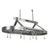 Viking Culinary Hanging Pot Rack, Large, Silver
