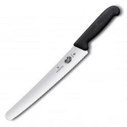Victorinox Fibrox Pro Bread Knife 10.25'' Curved Serrated Blade CUTLERY