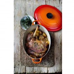 Le Creuset 6.75 Qt. Signature Oval Dutch Oven - Flame COOKWARE