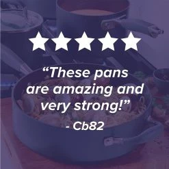 Anolon Advanced Home Hard-Anodized Nonstick Double Burner Griddle, 10-Inch X 18-Inch, Moonstone