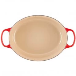 COOKWARE Le Creuset 9.5 Qt. Signature Oval Dutch Oven - Cerise 18 COOKWARE Le Creuset 9.5 Qt. Signature Oval Dutch Oven - Cerise