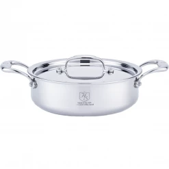 Hammer Stahl 2.5-Quart Sauteuse With Lid