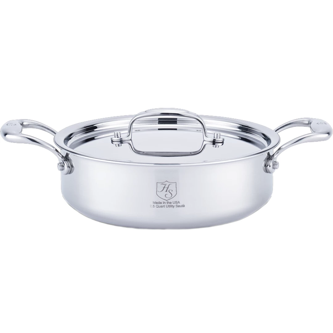 Hammer Stahl 2.5-Quart Sauteuse With Lid 3 Hammer Stahl 2.5-Quart Sauteuse With Lid