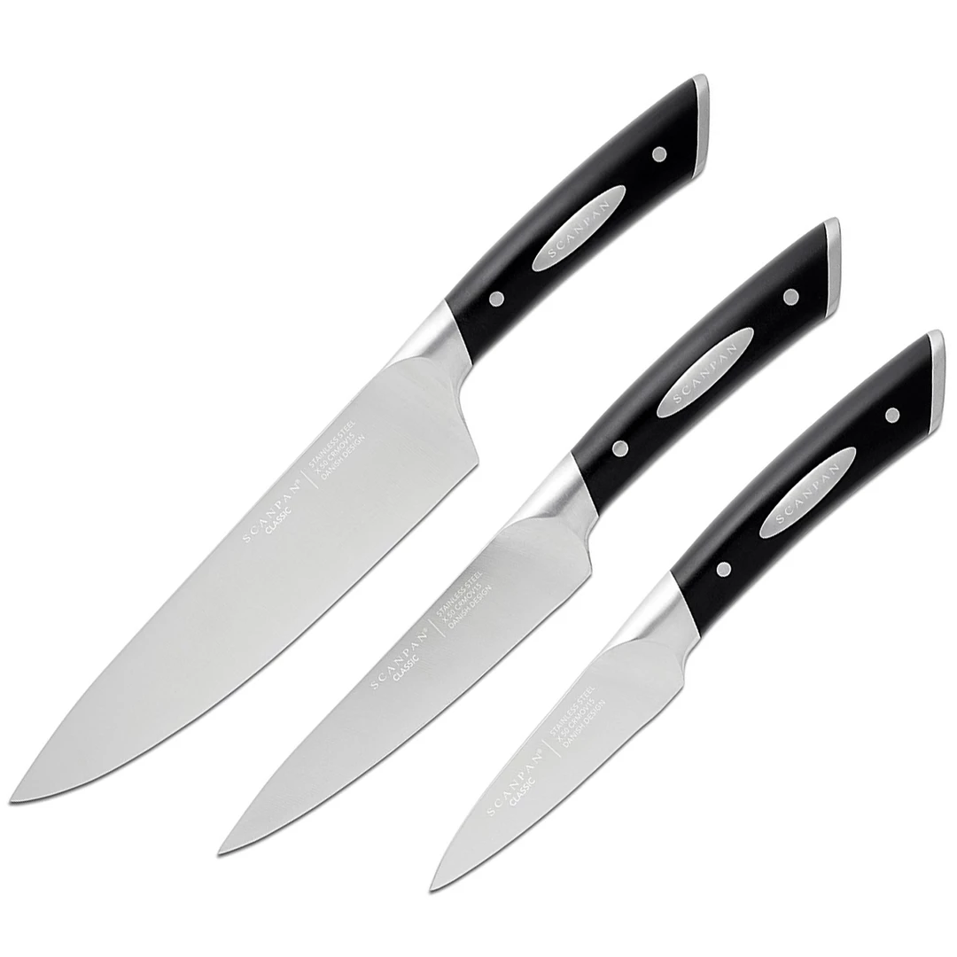 Scanpan Classic 3-Piece Knife Set 3 Scanpan Classic 3-Piece Knife Set