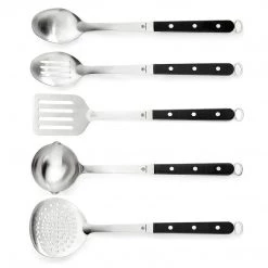 CUTLERY Wusthof Kitchen Cook's Tools, 5-Piece, Black (9069920101)