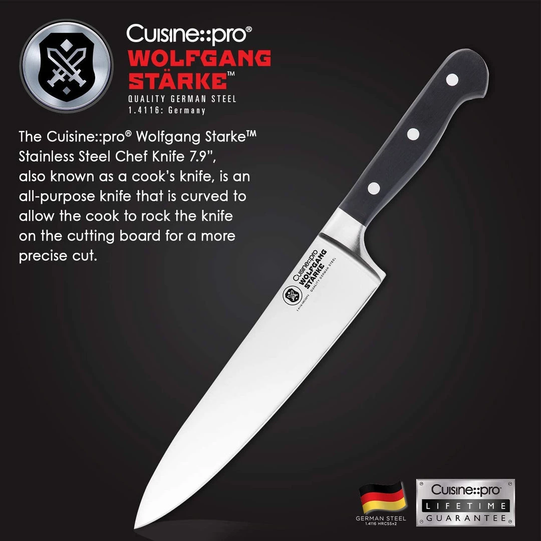 Cuisine::pro Wolfgang Starke Chefs Knife 20Cm 4 Cuisine::pro Wolfgang Starke Chefs Knife 20Cm