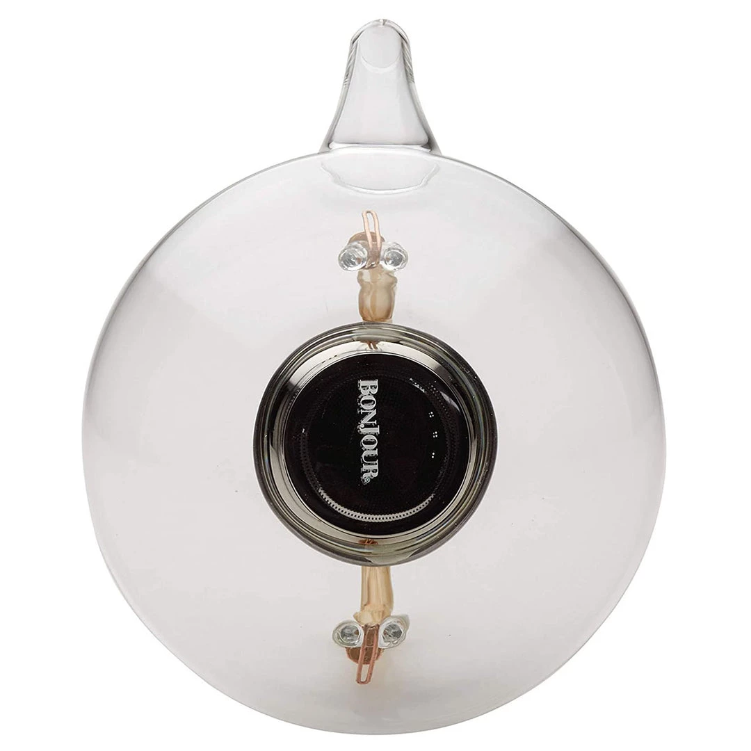 BonJour Tea Glass Zen Teapot With Stainless Steel Infuser And Bamboo Trivet, 34 Ounce, Clear 9 BonJour Tea Glass Zen Teapot With Stainless Steel Infuser And Bamboo Trivet, 34 Ounce, Clear