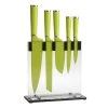 Trudeau 5-Piece Knife Block Set, Green