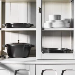 Staub Cast Iron 4-pc Stackable Set - Black 19 Staub Cast Iron 4-pc Stackable Set - Black