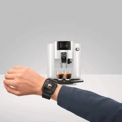 Jura E6 Piano White Super Automatic Coffee Center COFFEE & TEA