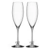 Orrefors Crazy Heart Champagne Flute, 2-Pack
