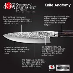 CUTLERY Cuisine::pro Damashiro Emp Mokuzai Knife Block