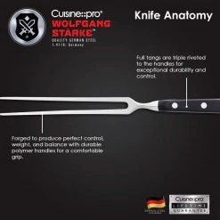 Cuisine::pro Wolfgang Starke Carving Fork 17Cm