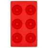 Lekue 6 Cavities Savarin Mini Multi Cavity Baking Mold, Red 1 Lekue 6 Cavities Savarin Mini Multi Cavity Baking Mold, Red