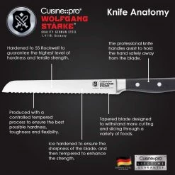 Cuisine::pro Wolfgang Starke Bread Knife 20Cm
