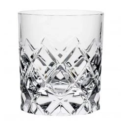 Orrefors Sofiero 8.44 Ounce Old Fashioned Glass, Pair , Clear