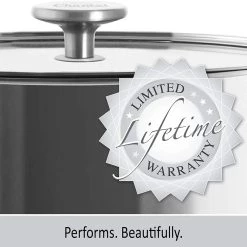 Chantal 5 Qt. Sauteuse W/ Glass Lid COOKWARE