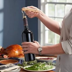 CUTLERY Victorinox Swiss Army Knife, Wine Master With Leather Pouch, Olive