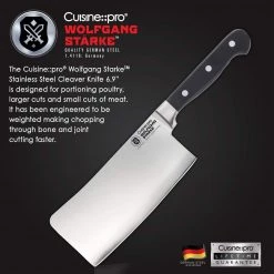 Cuisine::pro Wolfgang Starke Cleaver 17.5Cm