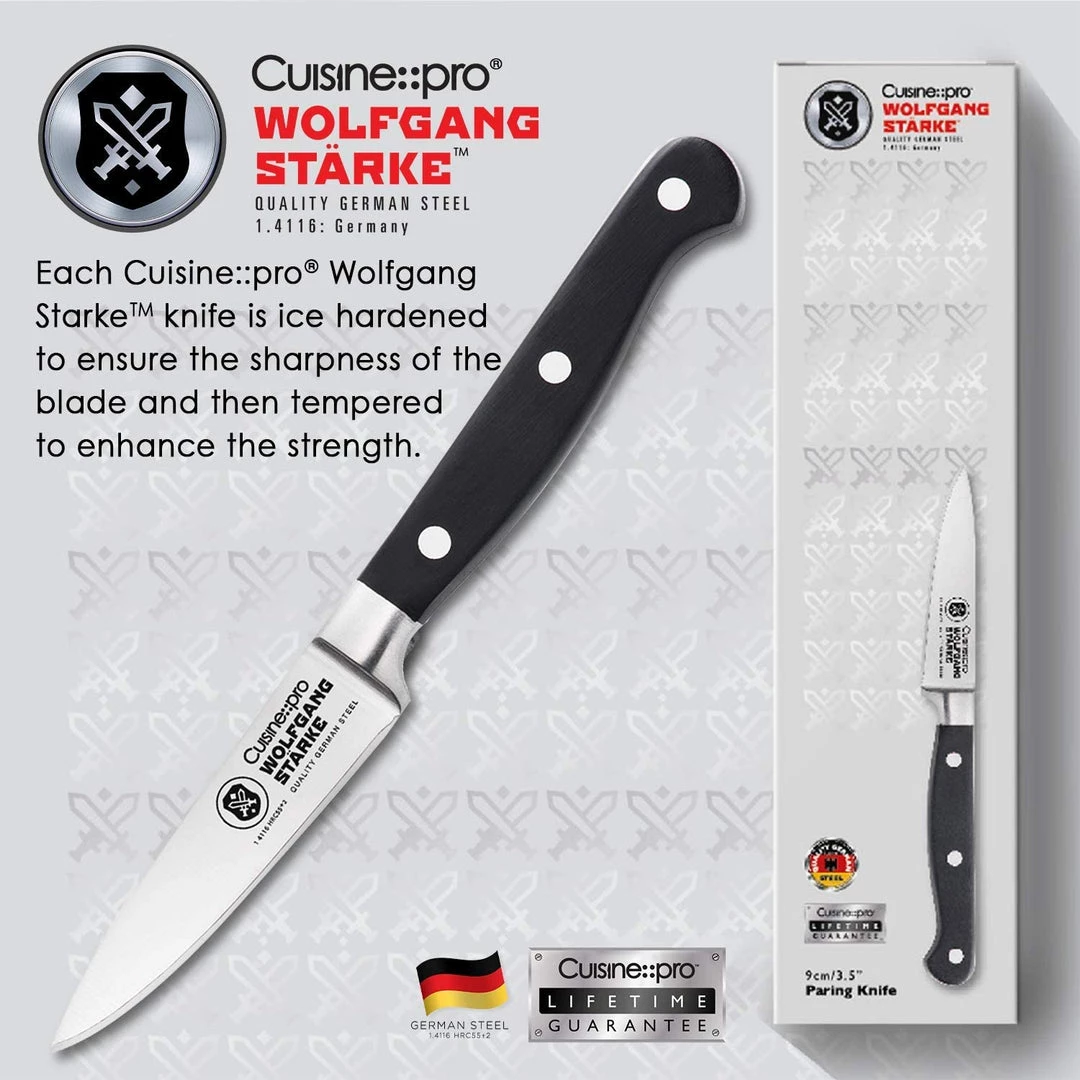 Cuisine::pro Wolfgang Starke Paring Knife 9Cm 6 Cuisine::pro Wolfgang Starke Paring Knife 9Cm