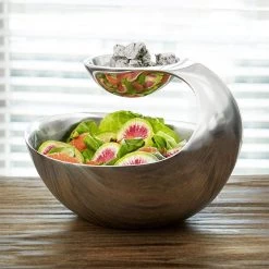 TABLETOP & BAR Nambe Scoop Server, Silver