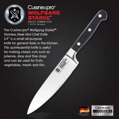 CUTLERY Cuisine::pro Wolfgang Starke Mini Chefs Knife 15Cm