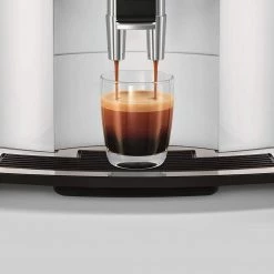 Jura E6 Piano White Super Automatic Coffee Center COFFEE & TEA