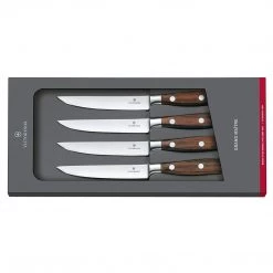 CUTLERY Victorinox Grand Maitre, 4 Pieces Steak Knife Set, Set Of 4, Rosewood