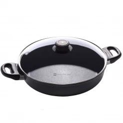 Swiss Diamond 3.7-Quart Nonstick Sauteuse With Lid