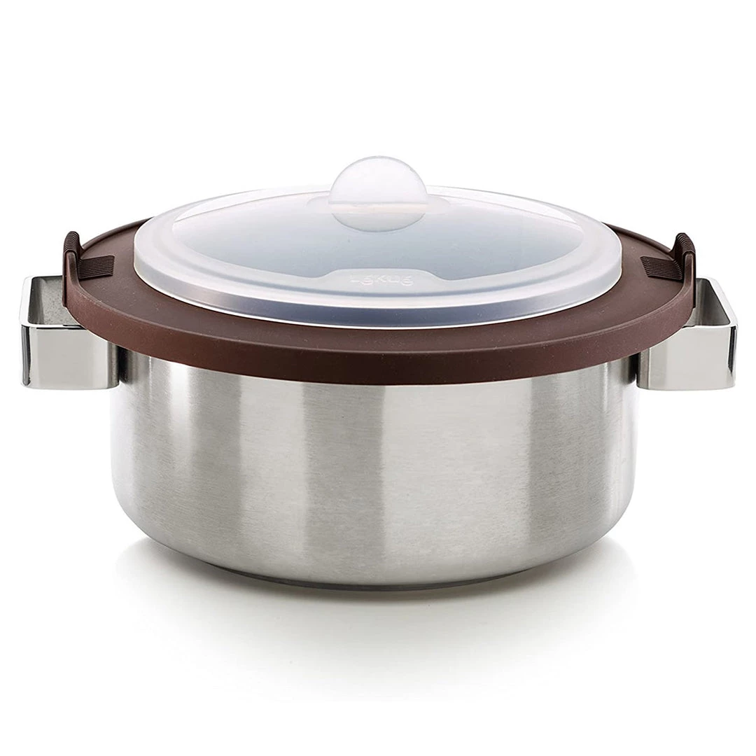 Lekue Steamed Bread Bun Cooker. Microperforated Steamer For Creating Steam Buns, Brown 7 Lekue Steamed Bread Bun Cooker. Microperforated Steamer For Creating Steam Buns, Brown