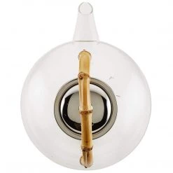 BonJour Tea Glass Zen Teapot With Stainless Steel Infuser And Bamboo Trivet, 34 Ounce, Clear 13 BonJour Tea Glass Zen Teapot With Stainless Steel Infuser And Bamboo Trivet, 34 Ounce, Clear