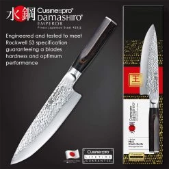 Cuisine::pro Damashiro Emperor Chefs Knife 15Cm