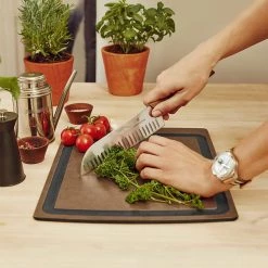 CUTLERY Victorinox Swiss Modern 7"Santoku Granton Blade, Walnut 15 CUTLERY Victorinox Swiss Modern 7