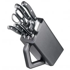 Victorinox Grand Maitre, Forged, 6-Piece Block Set, Black CUTLERY