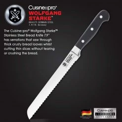 Cuisine::pro Wolfgang Starke Bread Knife 20Cm