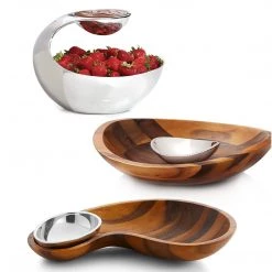 TABLETOP & BAR Nambe Scoop Server, Silver