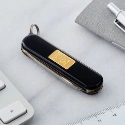 Victorinox Swiss Army Classic SD Pocket Knife, Gold Ingot, 58mm CUTLERY