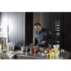 Rosle Rösle Stainless Steel & Silicone Flat Whisk, 4 Wire, 10.6-inch BAKEWARE