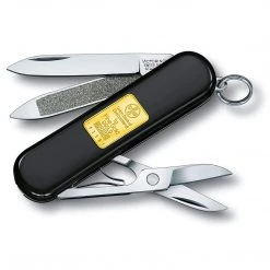 Victorinox Swiss Army Classic SD Pocket Knife, Gold Ingot, 58mm CUTLERY