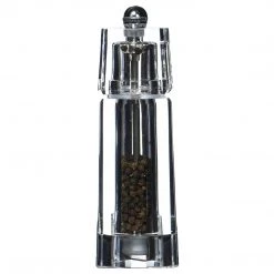 COOKS TOOLS Peugeot Chaumont 6" Pepper Mill, Clear