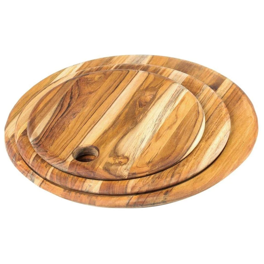TeakHaus Lunar Boards (Set Of 3) | 15.25" X 1.75" 3 TeakHaus Lunar Boards (Set Of 3) | 15.25" X 1.75"