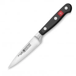 CUTLERY Wusthof CLASSIC Paring Knife, One Size, Black, Stainless Steel