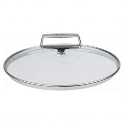 COOKWARE CRISTEL, Tempered Glass Lid, Oven Proff And Dishwasher Safe, Castel'Pro Collection, MADE IN France 6.5".