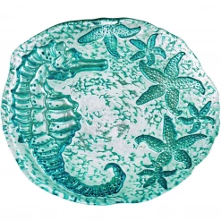 Amici Home Amalfi Side Plate Seahorse COOKWARE
