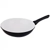Vinaroz Die Cast Aluminum Wok With Ceramic Coating 30-Cm - Black