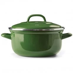 COOKWARE Green Pan BK Dutch Dutch Oven Indigo Collection 5.5QT (Green)