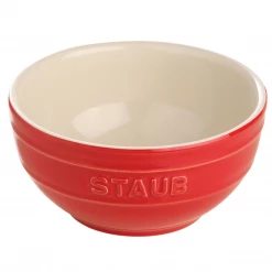 Staub Ceramic 6.5'' Large Universal Bowl - Cherry