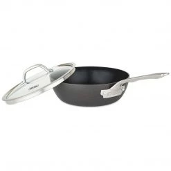 COOKWARE Viking Hard Anodized Nonstick 3-Quart Saucier Pan, Gray